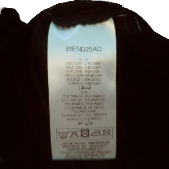 Naf Naf  Pantsuit/Playsuit/Jumpsuit Lace Black Tan 8 - Picture 10 of 11